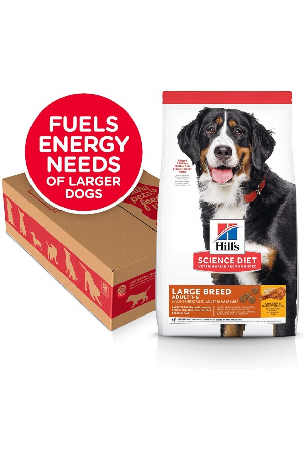 Hill's Science Diet Dry Dog Food, Adult, Large Breed