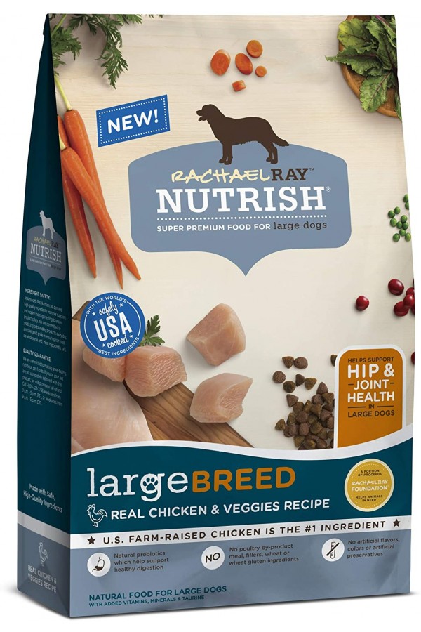 Rachael Ray Nutrish Large Breed Natural Premium Dry Dog Food