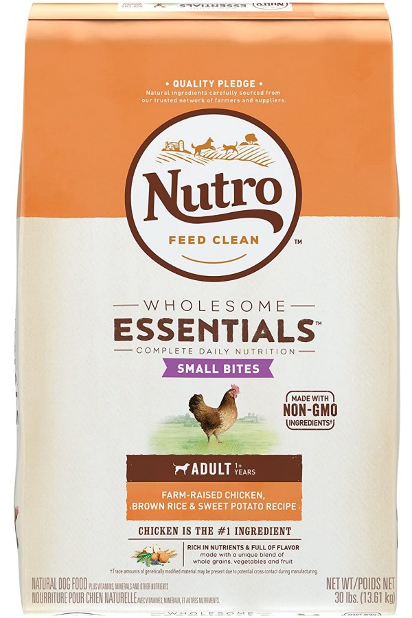 Nutro Wholesome Essentials Natural Adult & Senior Small Bites Dry Dog Food