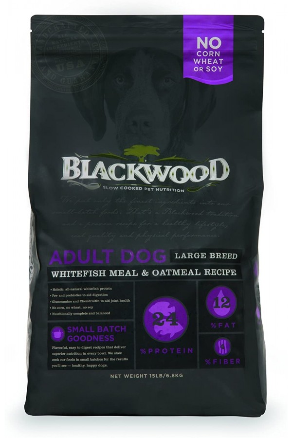 Blackwood Dog Food Everyday Diet Made in USA [Natural Dry Dog Food for All Breeds and Sizes]