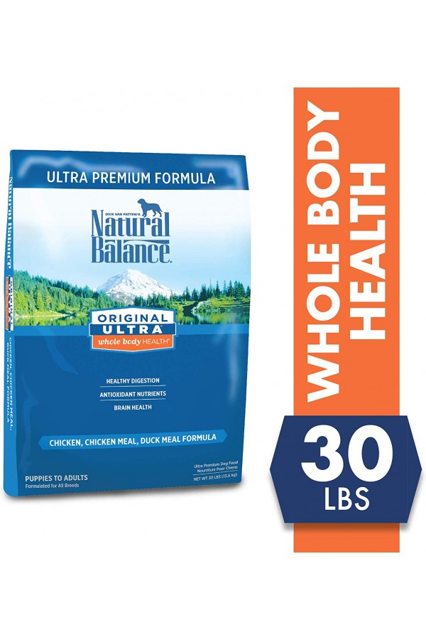 Natural Balance Original Ultra Whole Body Health Dog Food (30 pounds)