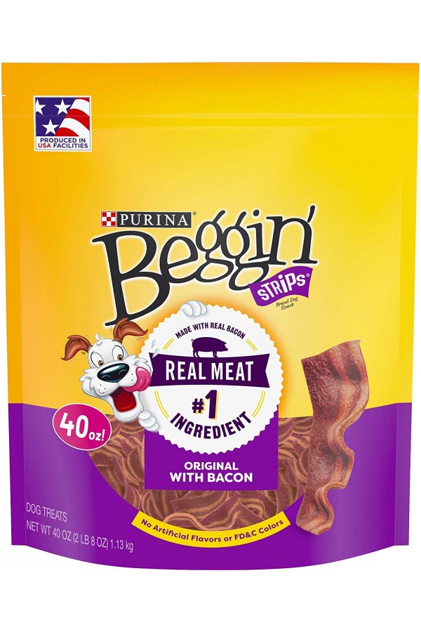 Purina Beggin' Strips Dog Training Treats (Original Flavor)