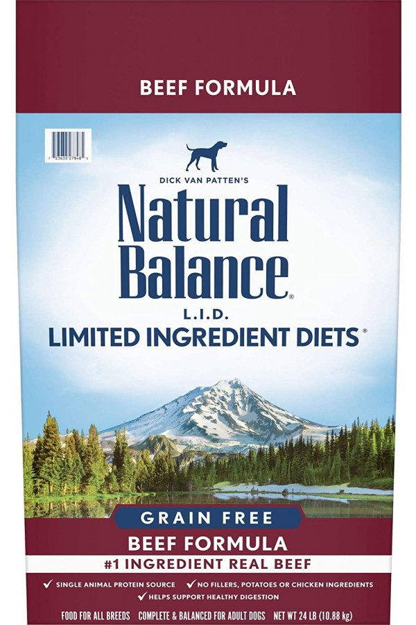 Natural Balance L.I.D. Limited Ingredient Diets Dry Dog Food, Grain Free