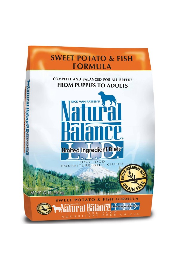 Natural Balance L.I.D. Limited Ingredient Diets Sweet Potato & Fish Dog Food