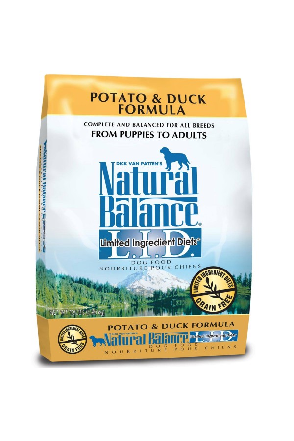 Natural Balance L.I.D. Grain-Free Potato & Duck Dog Food