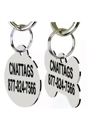 Stainless Steel Pet Tags (Many Shapes)