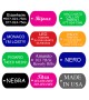 CNATTAGS - Pet ID Tags GI Military Shape, 8 Colors, Personalized Premium Aluminum