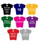 CNATTAGS Pet ID Tags T-Shirt Shape, 8 Colors, Personalized Premium Aluminum