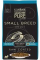 CANIDAE Grain Free Pure Petite Small Breed Raw Coated Dry Dog Food