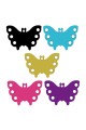 CNATTAGS - ALUMINUM BUTTERFLY PERSONALIZED ENGRAVED PET ID TAG