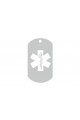 CNATTAGS - ALUMINUM GI MILITARY MEDICAL ALERT PERSONALIZED ENGRAVED PET ID TAG